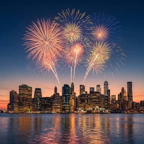 Fireworks in July by Psalmix