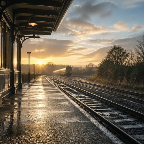 Morning Train by Psalmix