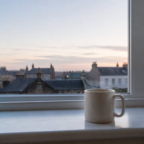 Pale Window Morning by Psalmix