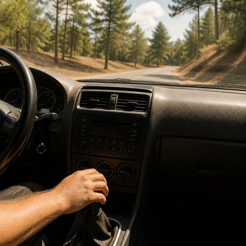 Hand In Gearshift by Psalmix
