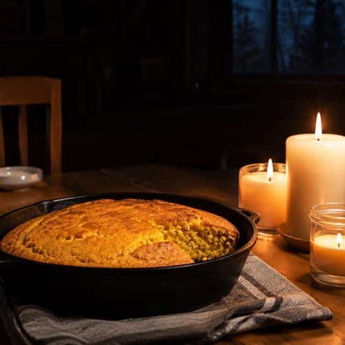 Cornbread and Candlelight by Psalmix