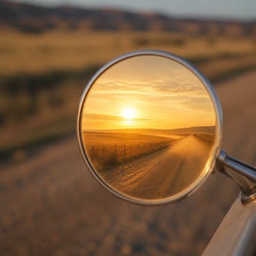 Rearview Gold Smoke by Psalmix